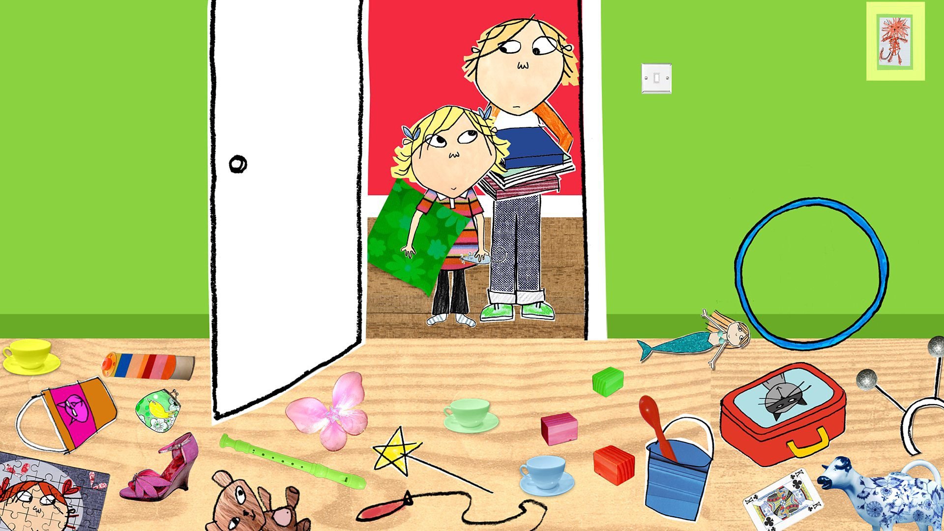 charlie and lola maze game